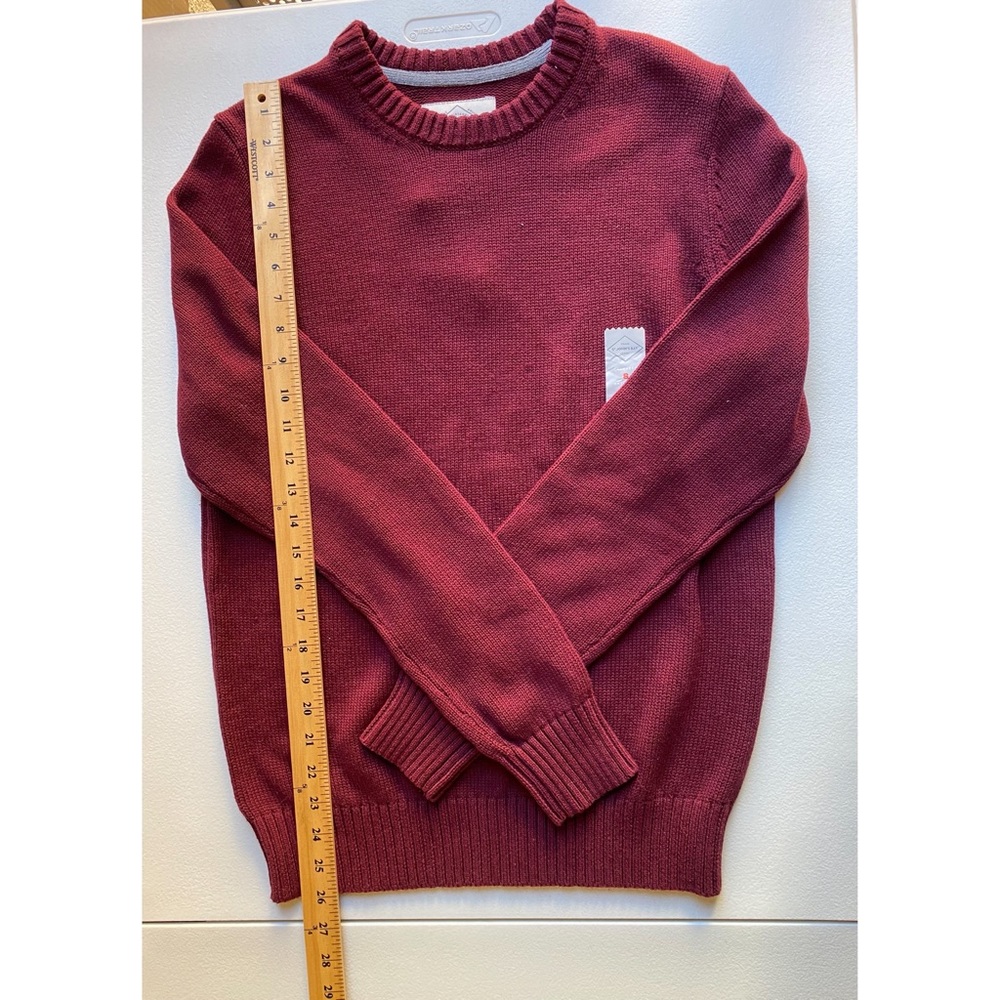 St John's Bay Men's cotton crew neck sweater Size: S